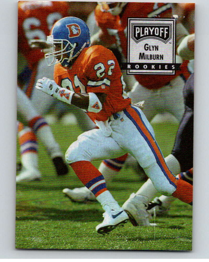 1993 Playoff Contenders #135 Glyn Milburn  RC Rookie Denver Broncos  V92732 Image 1