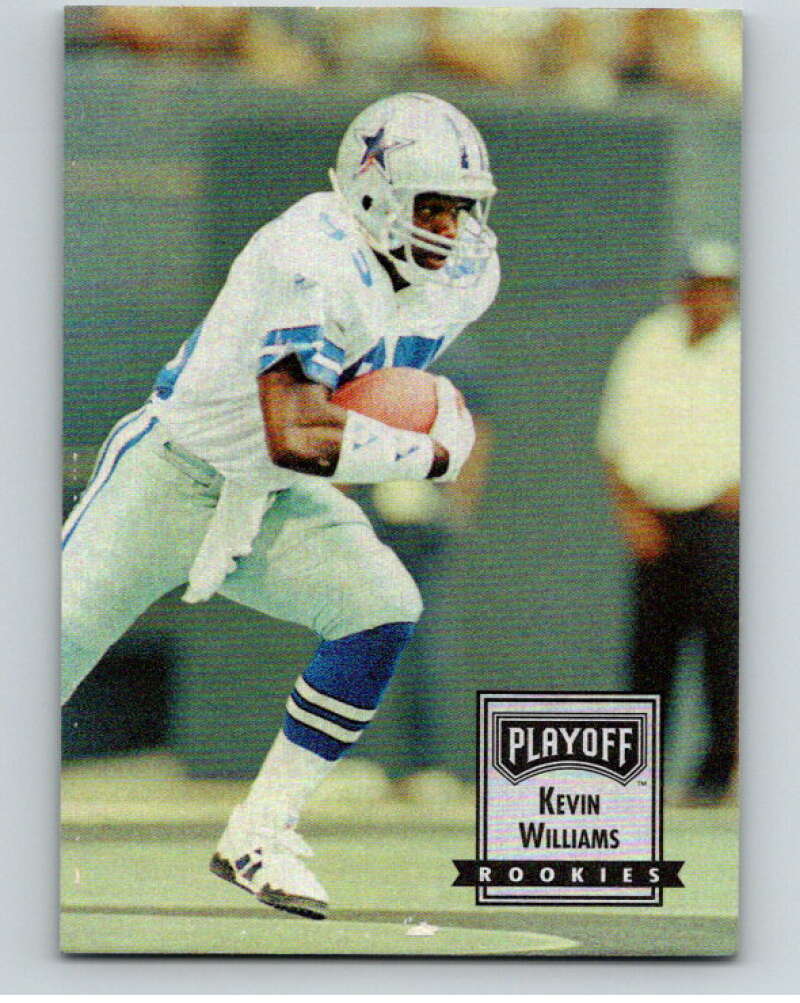 1993 Playoff Contenders #136 Kevin Williams  RC Rookie Dallas Cowboys  V92733 Image 1
