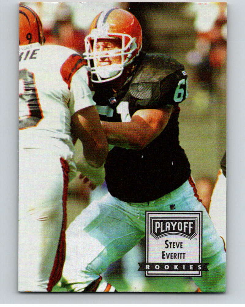 1993 Playoff Contenders #138 Steve Everitt  RC Rookie Cleveland Browns  V92735 Image 1
