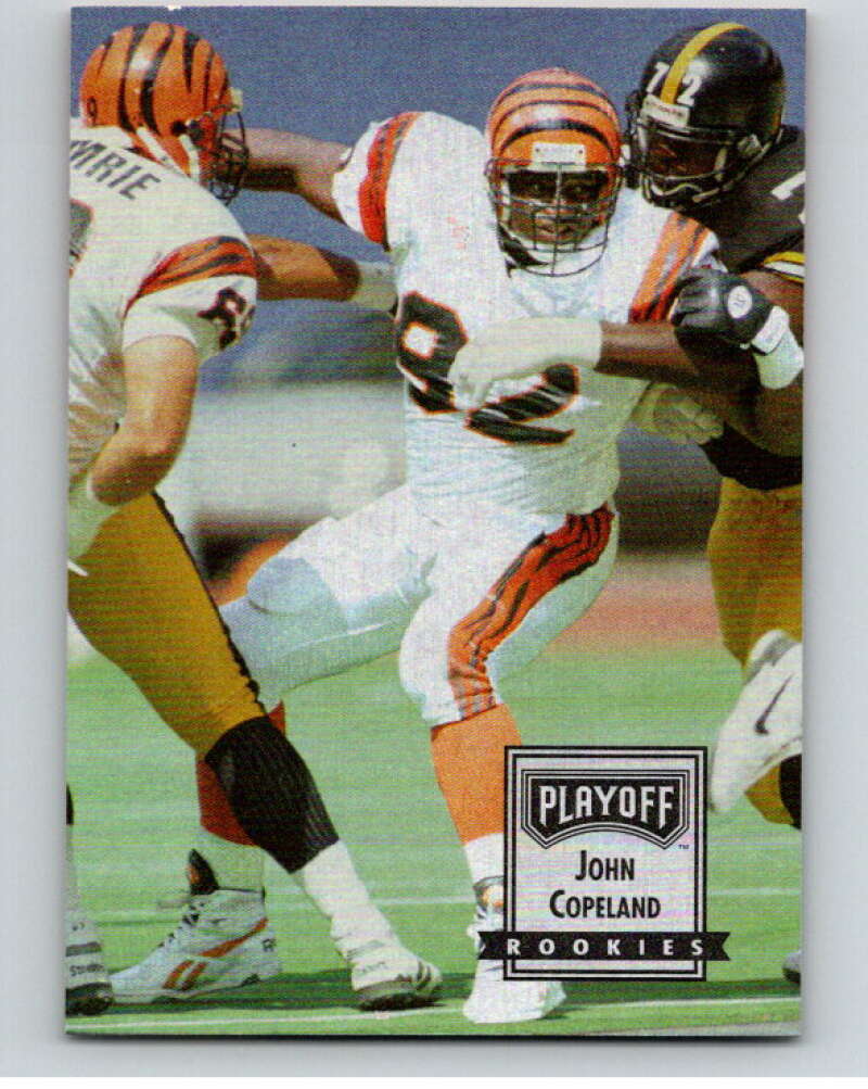 1993 Playoff Contenders #140 John Copeland  RC Rookie Cincinnati Bengals  V92738 Image 1