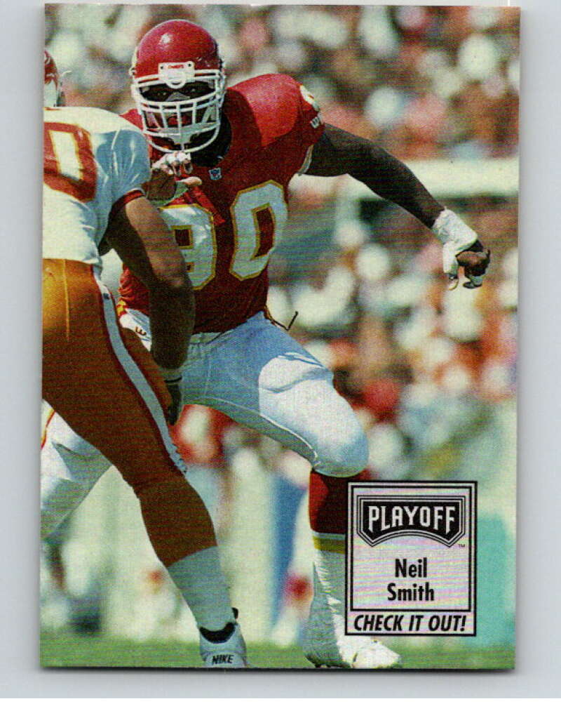 1993 Playoff Contenders #146 Neil Smith CL  Kansas City Chiefs  V92746 Image 1