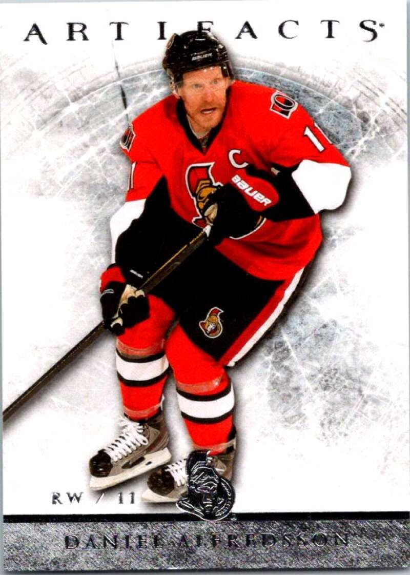 2012-13 Upper Deck Artifacts #15 Daniel Alfredsson  Ottawa Senators  V93559 Image 1