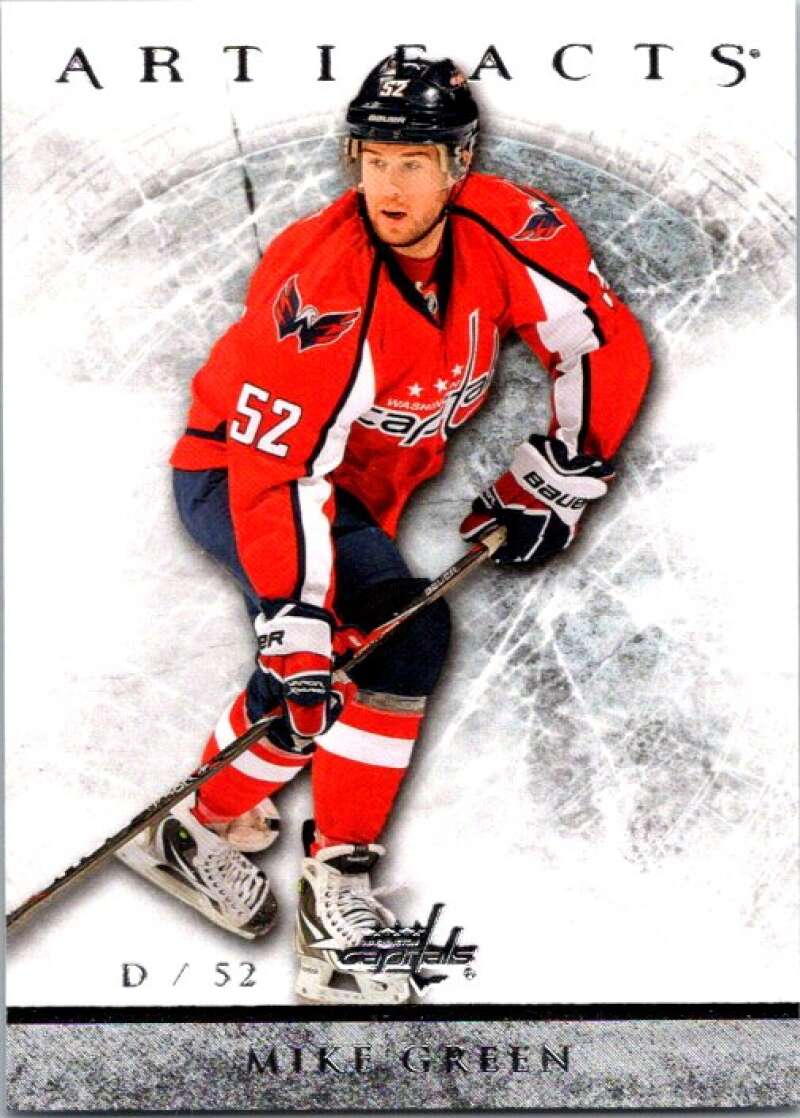 2012-13 Upper Deck Artifacts #62 Mike Green  Washington Capitals  V93575 Image 1