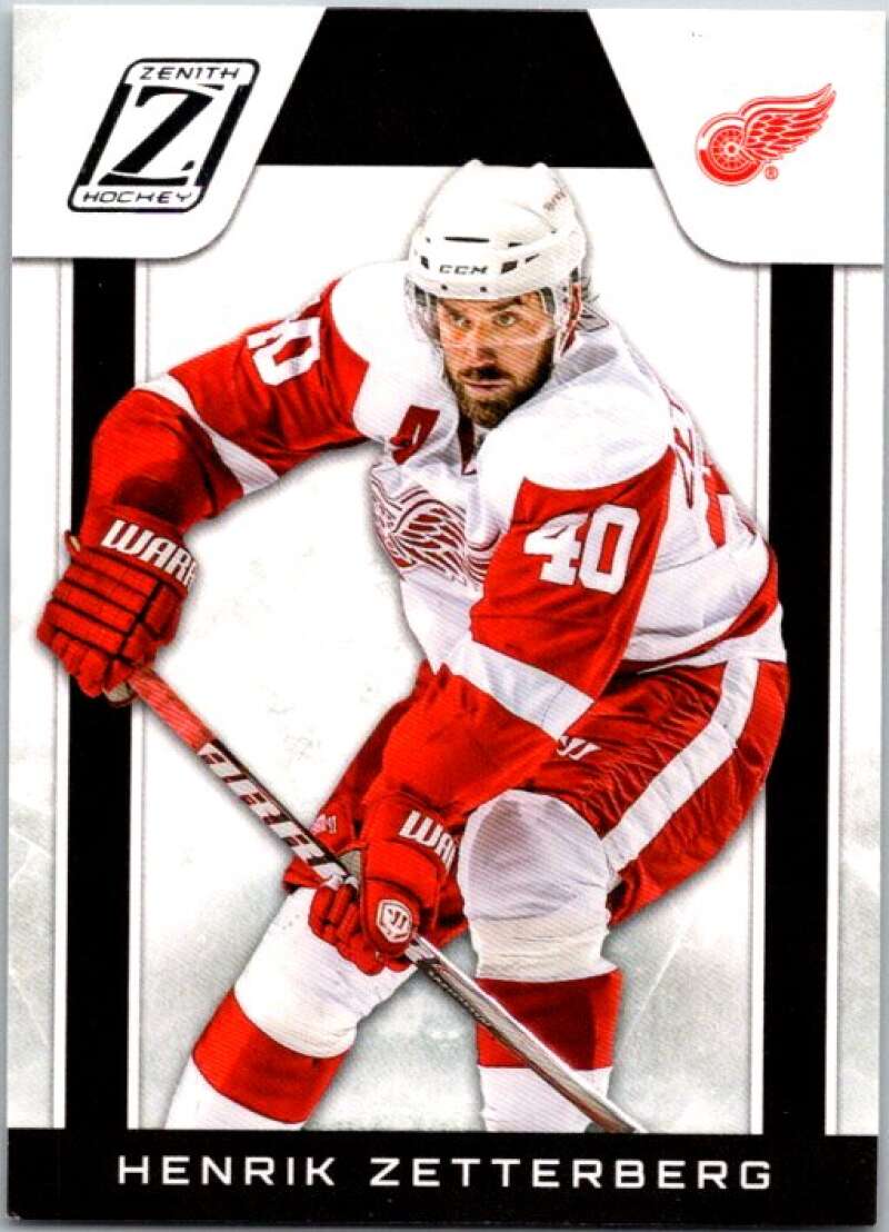 2010-11 Zenith #5 Henrik Zetterberg NM-MT Detroit Red Wings  V93769 Image 1