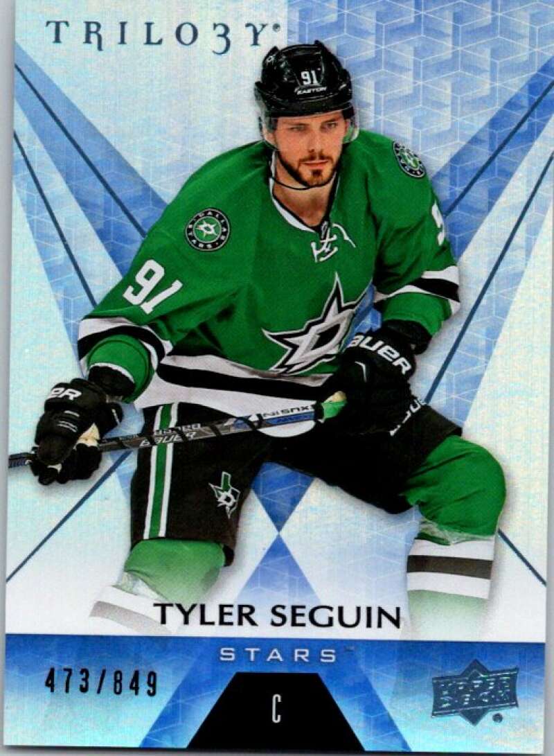 2016-17  Trilogy Blue Rainbow Foil #21 Tyler Seguin  SER/849 Dallas Stars  V93779 Image 1