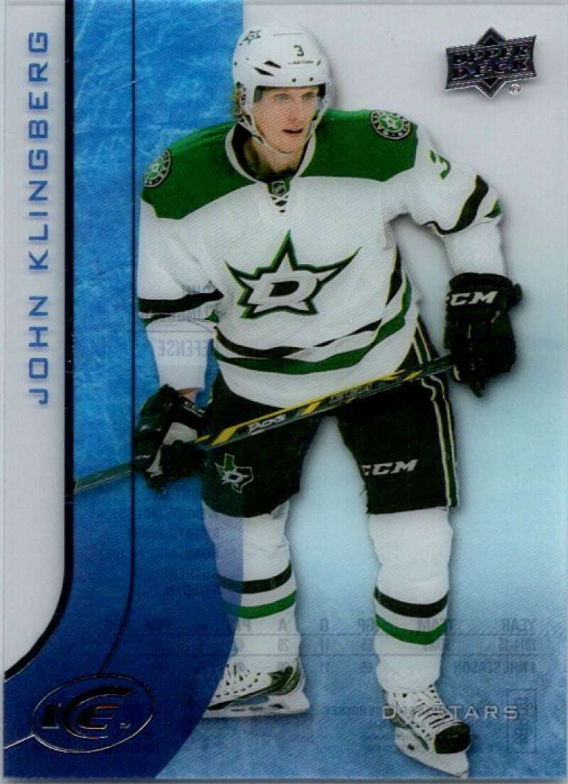 2015-16 Upper Deck Ice #32 John Klingberg  Dallas Stars  V93820 Image 1