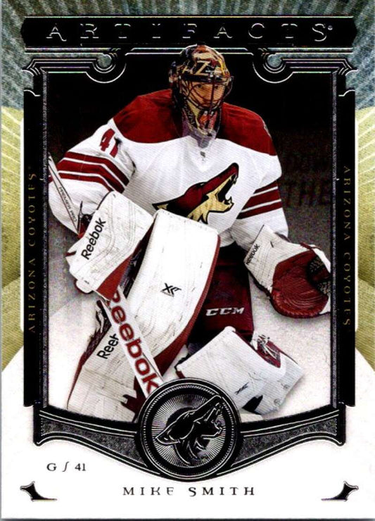 2015-16 Upper Deck Artifacts #16 Mike Smith  Arizona Coyotes  V93827 Image 1