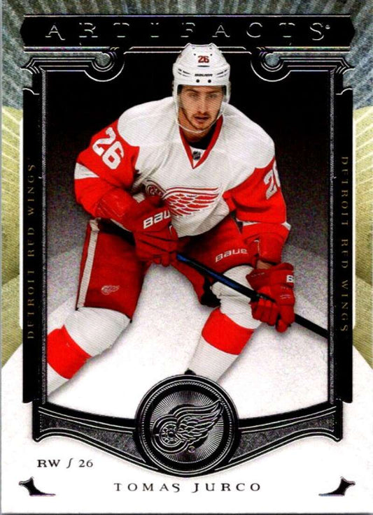 2015-16 Upper Deck Artifacts #39 Tomas Jurco  Detroit Red Wings  V93837 Image 1