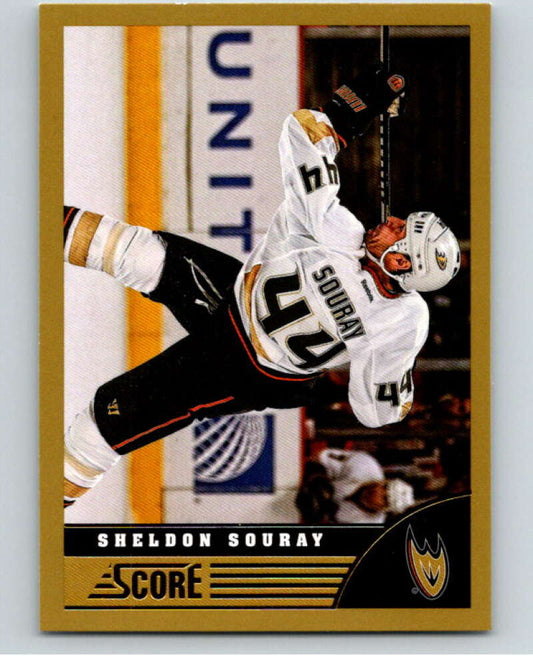 2013-14 Panini Score Gold #8 Sheldon Souray  Anaheim Ducks  V94009 Image 1