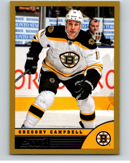 2013-14 Panini Score Gold #29 Gregory Campbell  Boston Bruins  V94041 Image 1