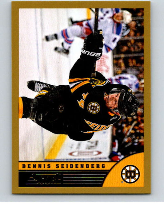 2013-14 Panini Score Gold #32 Dennis Seidenberg  Boston Bruins  V94042 Image 1
