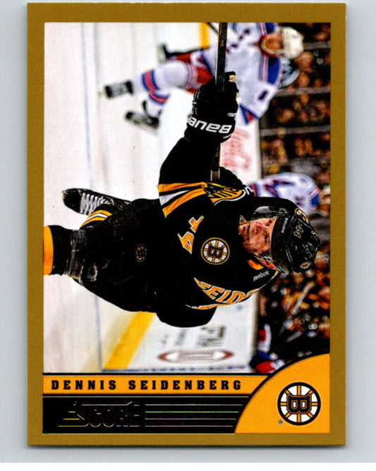 2013-14 Panini Score Gold #32 Dennis Seidenberg  Boston Bruins  V94043 Image 1