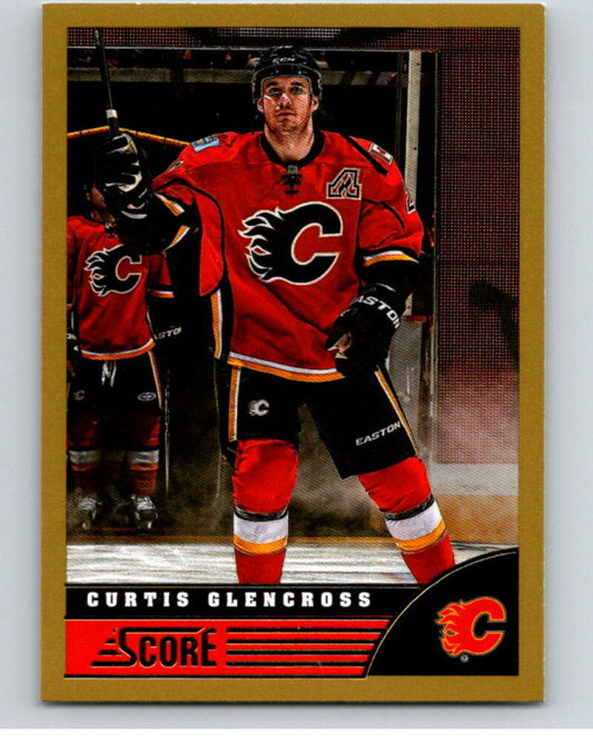 2013-14 Panini Score Gold #56 Curtis Glencross  Calgary Flames  V94076 Image 1
