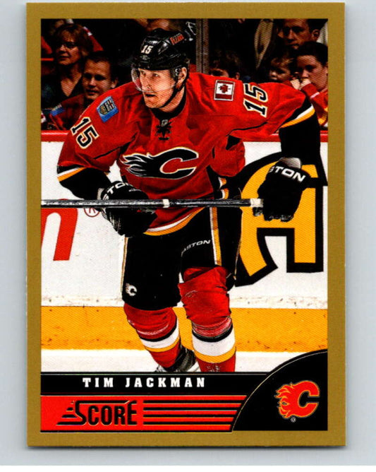 2013-14 Panini Score Gold #73 Tim Jackman  Calgary Flames  V94101 Image 1