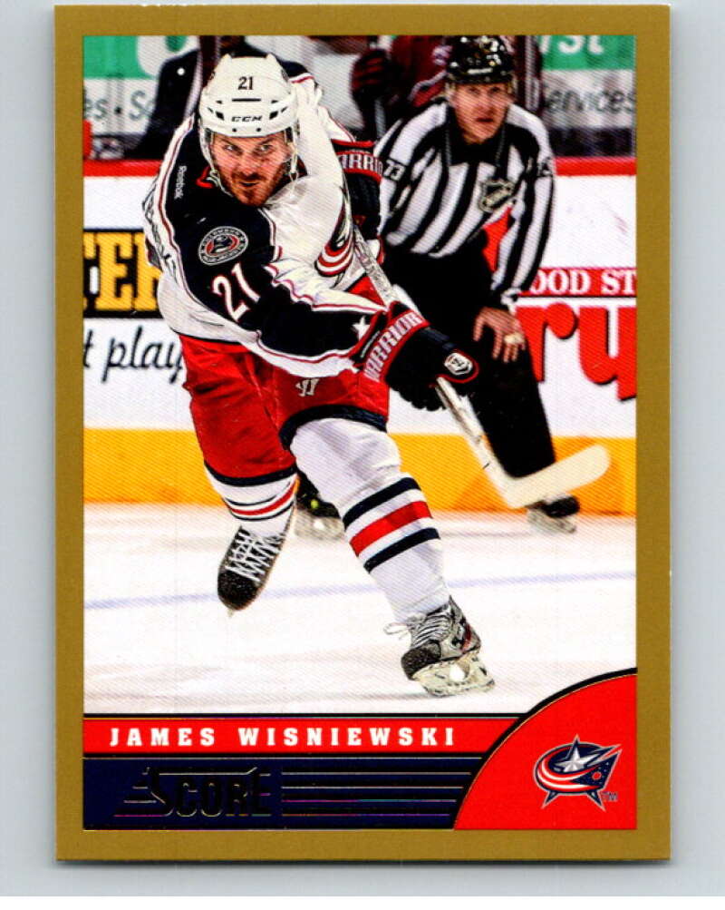 2013-14 Panini Score Gold #133 James Wisniewski  Columbus Blue Jackets  V94172 Image 1