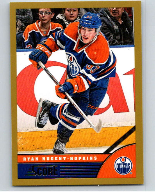 2013-14 Panini Score Gold #185 Shawn Horcoff  Edmonton Oilers  V94220 Image 1