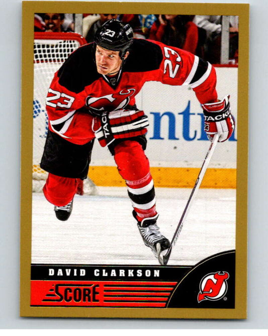 2013-14 Panini Score Gold #300 David Clarkson  New Jersey Devils  V94300 Image 1