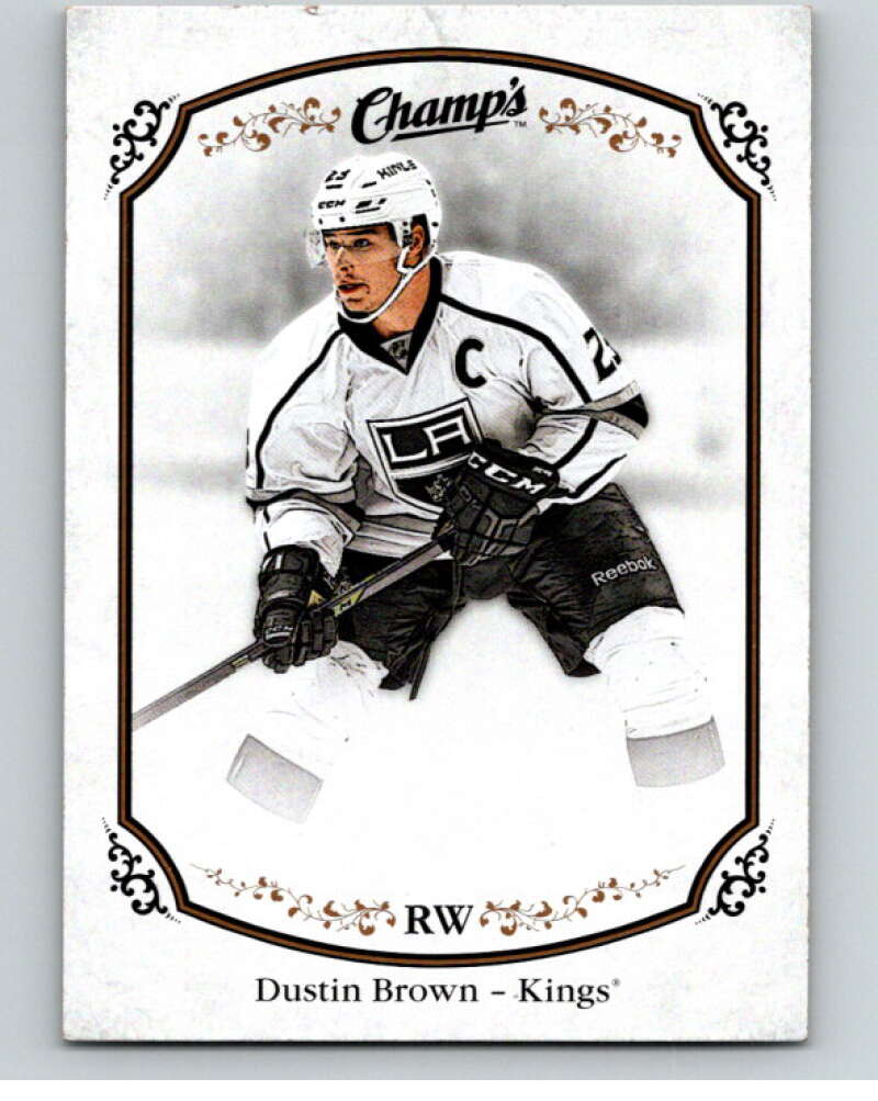2015-16 Upper Deck Champs #1 Dustin Brown  Los Angeles Kings  V94458 Image 1