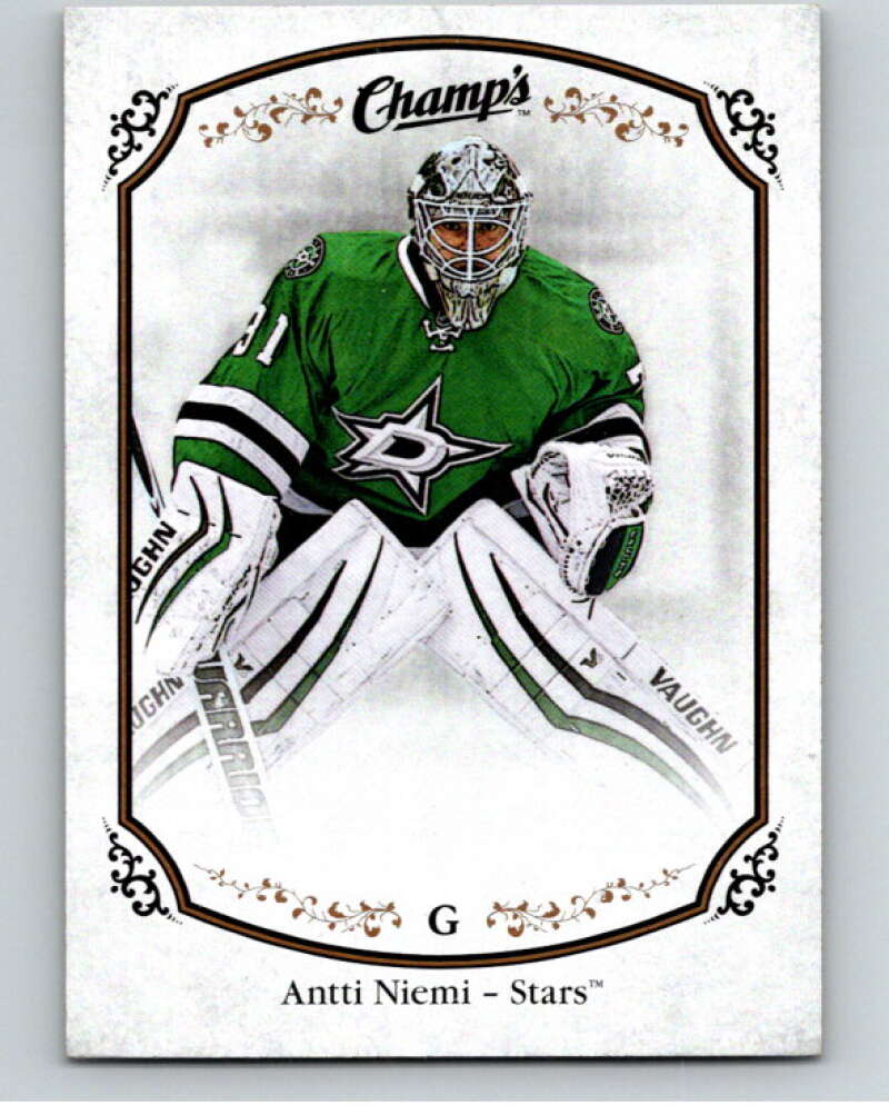 2015-16 Upper Deck Champs #7 Antti Niemi  Dallas Stars  V94468 Image 1