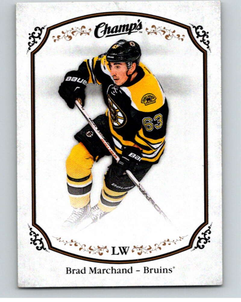 2015-16 Upper Deck Champs #8 Brad Marchand  Boston Bruins  V94470 Image 1