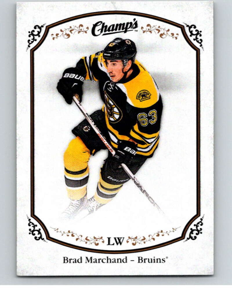 2015-16 Upper Deck Champs #8 Brad Marchand  Boston Bruins  V94471 Image 1