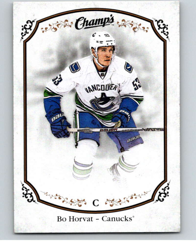 2015-16 Upper Deck Champs #18 Bo Horvat  Vancouver Canucks  V94488 Image 1