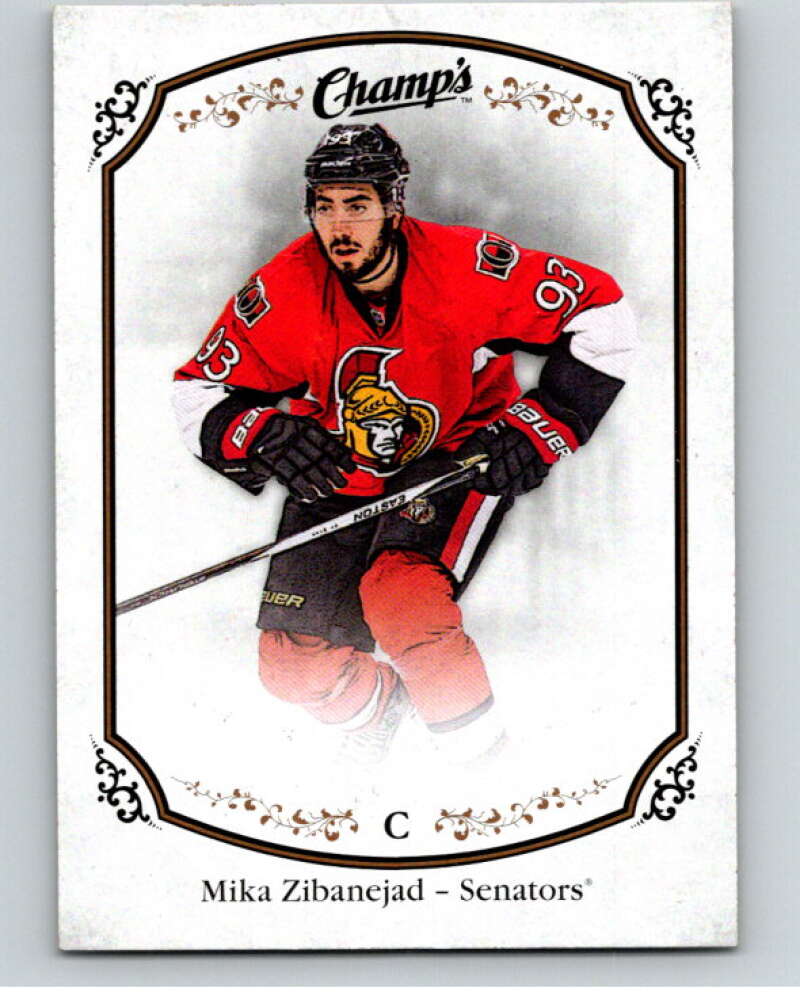 2015-16 Upper Deck Champs #28 Mika Zibanejad  Ottawa Senators  V94500 Image 1