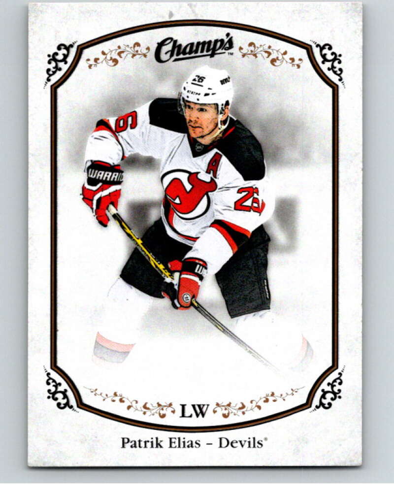 2015-16 Upper Deck Champs #33 Patrik Elias  New Jersey Devils  V94508 Image 1