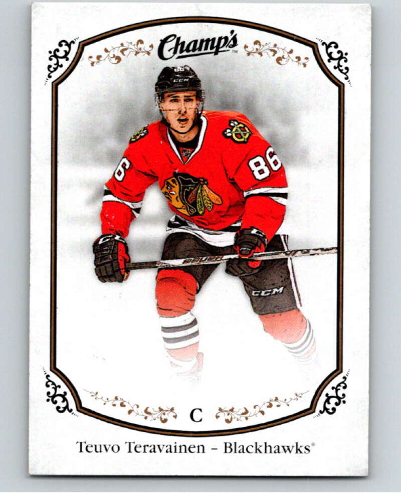 2015-16 Upper Deck Champs #37 Teuvo Teravainen  Chicago Blackhawks  V94514 Image 1
