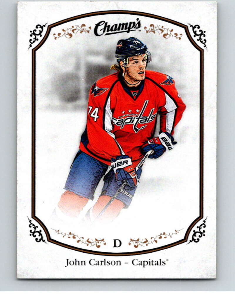 2015-16 Upper Deck Champs #40 John Carlson  Washington Capitals  V94517 Image 1