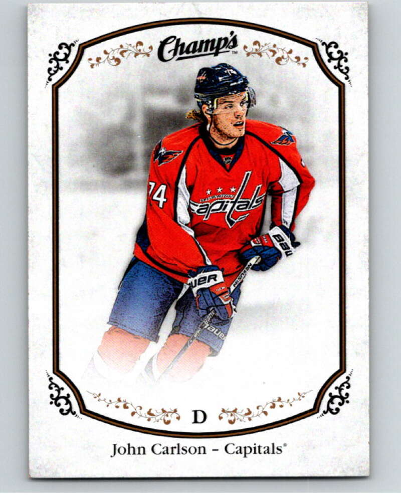 2015-16 Upper Deck Champs #40 John Carlson  Washington Capitals  V94518 Image 1