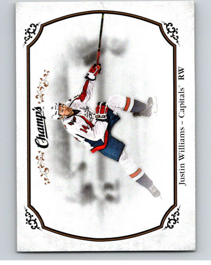2015-16 Upper Deck Champs #43 Justin Williams  Washington Capitals  V94524 Image 1