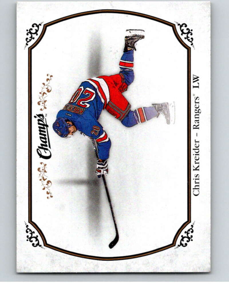 2015-16 Upper Deck Champs #47 Chris Kreider  New York Rangers  V94530 Image 1
