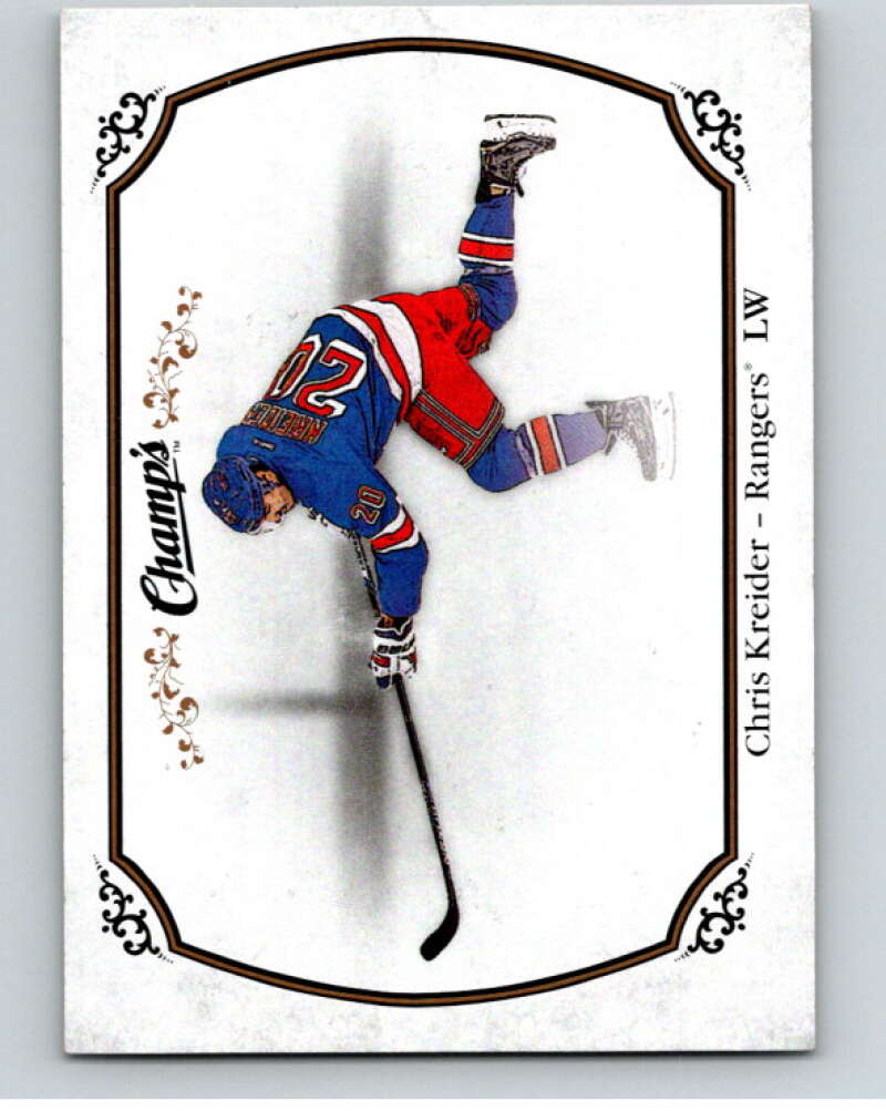 2015-16 Upper Deck Champs #47 Chris Kreider  New York Rangers  V94531 Image 1