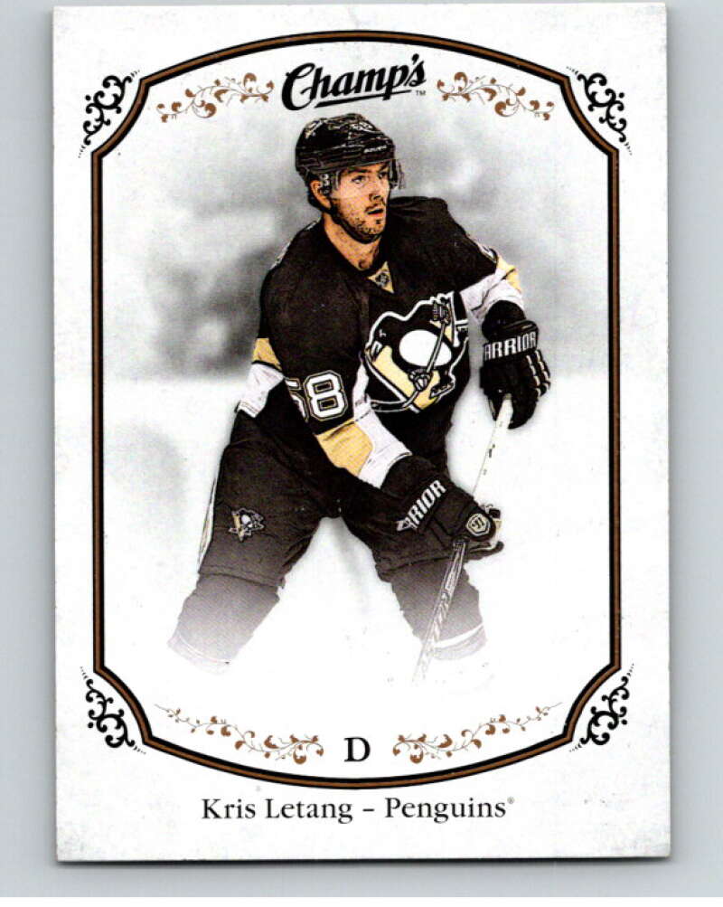 2015-16 Upper Deck Champs #67 Kris Letang  Pittsburgh Penguins  V94562 Image 1