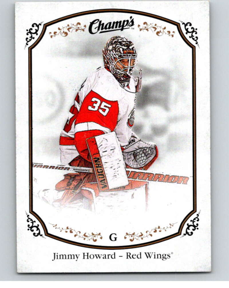 2015-16 Upper Deck Champs #82 Jim Howard  Detroit Red Wings  V94588 Image 1