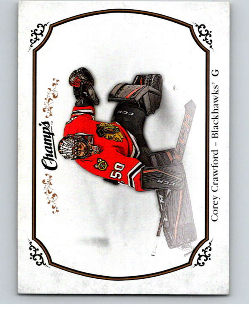 2015-16 Upper Deck Champs #103 Corey Crawford  Chicago Blackhawks  V94618 Image 1