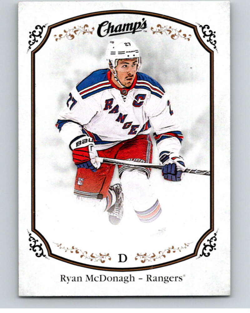 2015-16 Upper Deck Champs #110 Ryan McDonagh  New York Rangers  V94625 Image 1