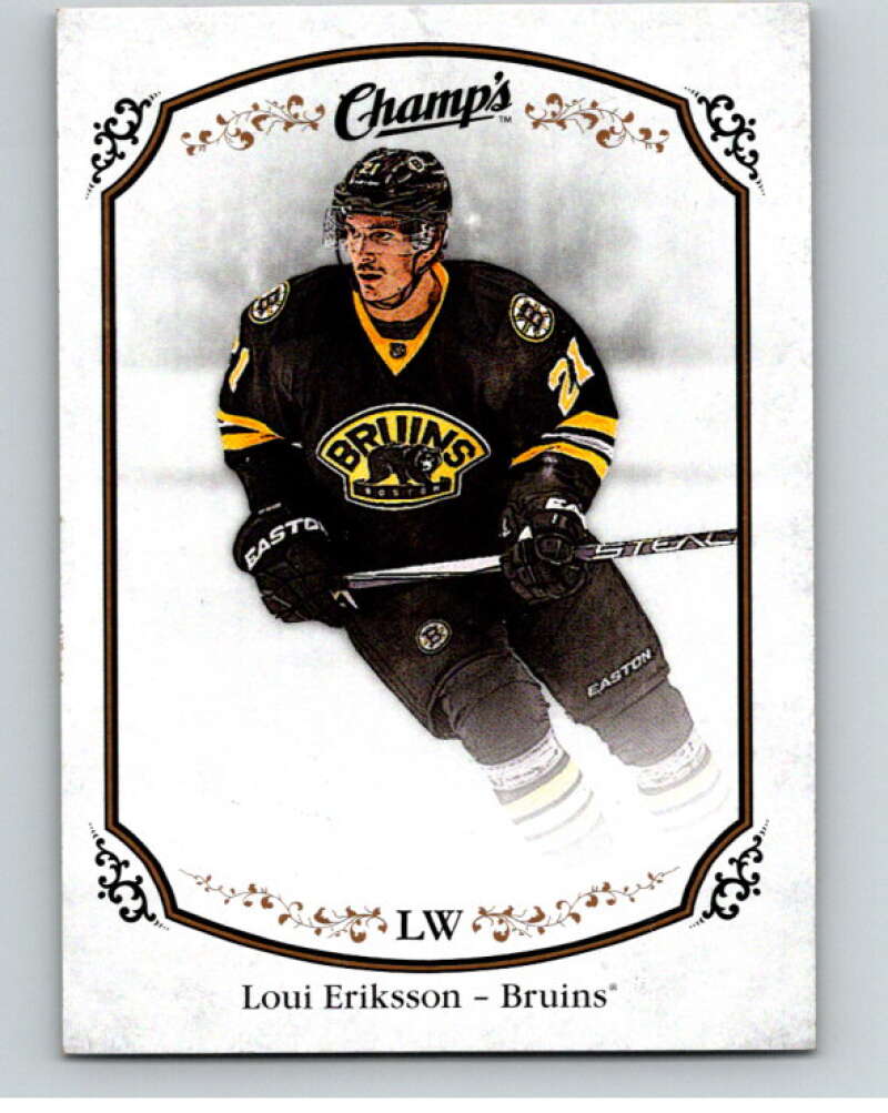 2015-16 Upper Deck Champs #125 Loui Eriksson  Boston Bruins  V94651 Image 1
