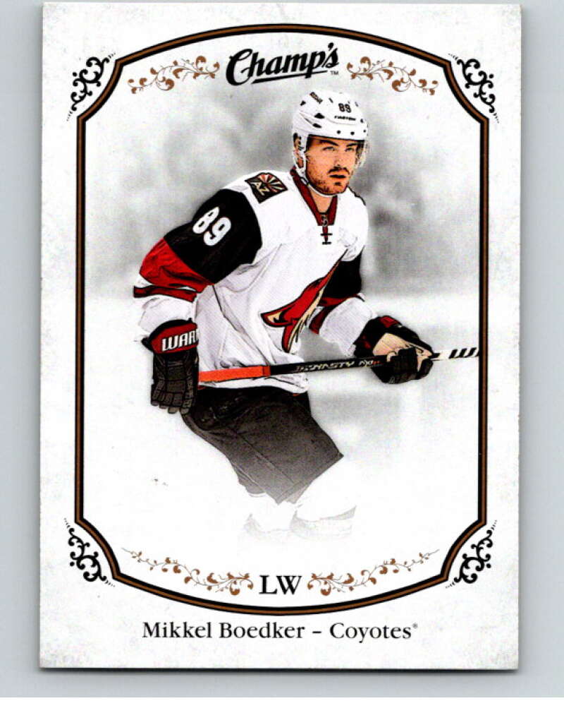 2015-16 Upper Deck Champs #129 Mikkel Boedker  Arizona Coyotes  V94657 Image 1