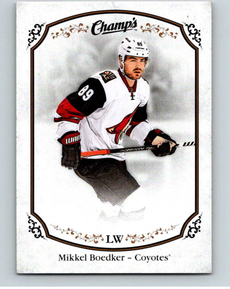 2015-16 Upper Deck Champs #129 Mikkel Boedker  Arizona Coyotes  V94658 Image 1