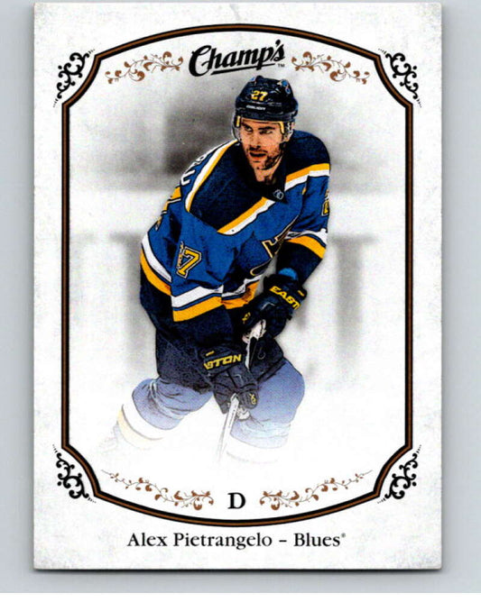 2015-16 Upper Deck Champs #134 Alex Pietrangelo  St. Louis Blues  V94665 Image 1