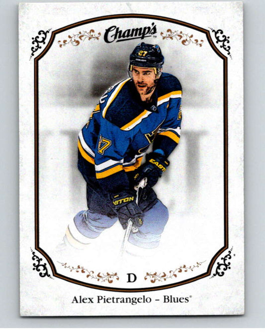 2015-16 Upper Deck Champs #134 Alex Pietrangelo  St. Louis Blues  V94666 Image 1