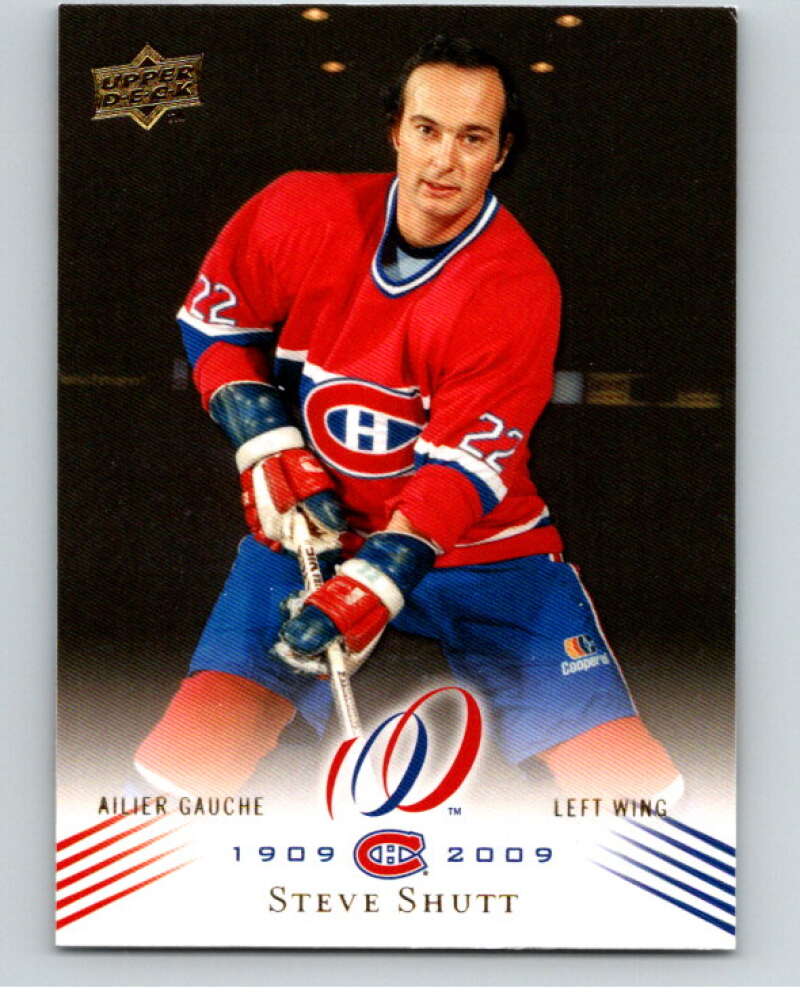 2008-09 UD Montreal Canadiens Centennial #43 Steve Shutt    V94785 Image 1