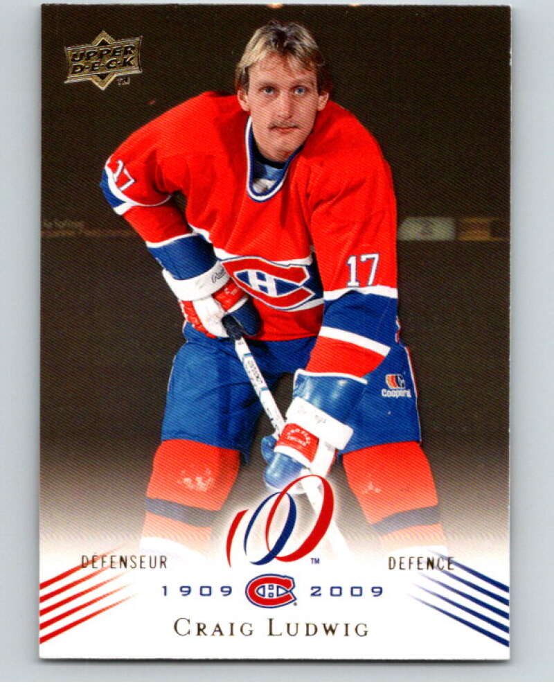 2008-09 UD Montreal Canadiens Centennial #52 Craig LUD  V94787 Image 1