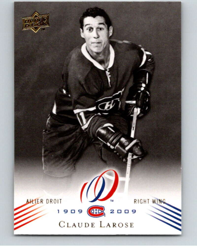 2008-09 UD Montreal Canadiens Centennial #118 Cla V94796 Image 1