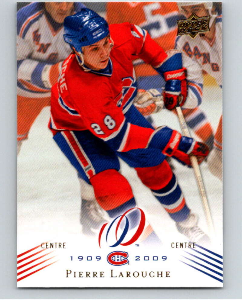 2008-09 UD Montreal Canadiens Centennial #119 Pierre Larouche    V94797 Image 1