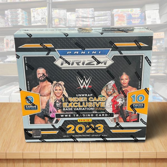 2023 Panini Prizm WWE Under Card Exclusive Sealed Wrestling Hobby Box  Image 1
