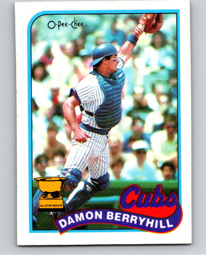 1989 O-Pee-Chee Baseball #6 Damon Berryhill  Chicago Cubs  V95287 Image 1