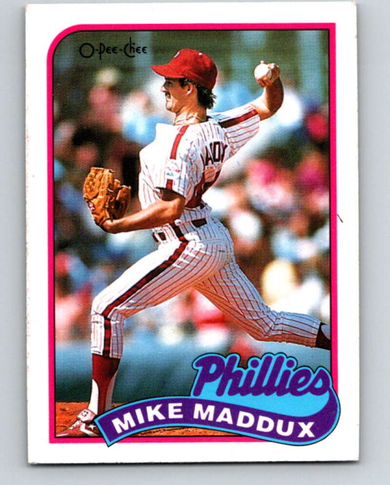 1989 O-Pee-Chee Baseball #39 Mike Maddux  Philadelphia Phillies  V95380 Image 1